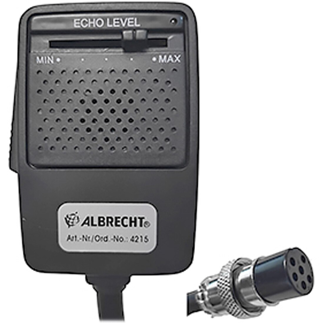 Microfon cu ecou Albrecht Densei EC 2002 electret cu 6 pini, frecventa 150 - 3500 Hz